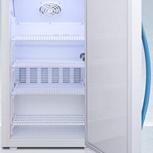 Accucold ARS3PV Pharma-Vac Performance Series 3 cu.ft. All-Refrigerator - CDC Compliant, Adjustable Temperature, Alarms, Lock, Energy Efficient Design for Pharmacy, Medication, and Vaccine Storage