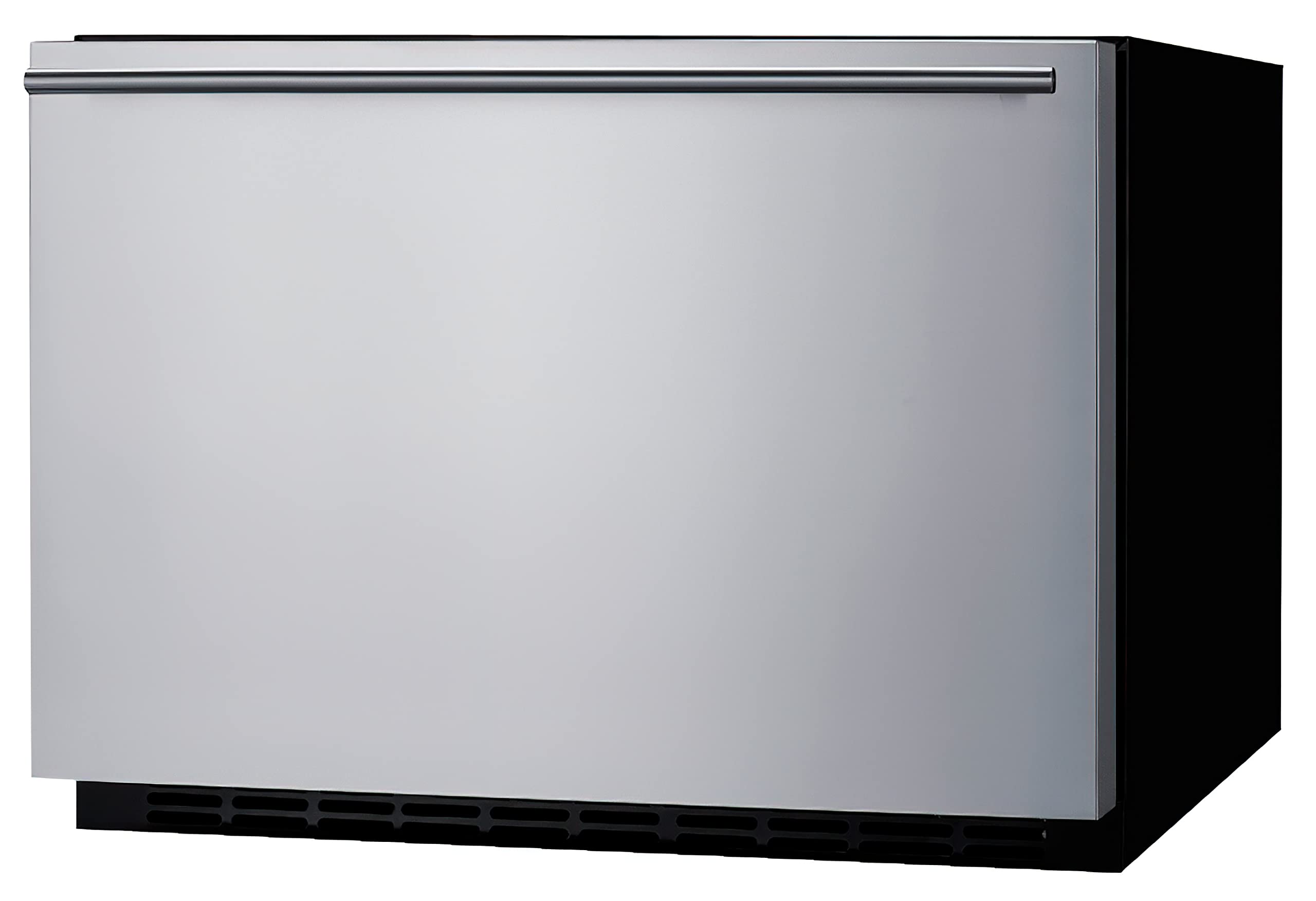 Summit Appliance SDR24 24" Wide Built-In Drawer Refrigerator; 2 cu.ft Capacity; Panel Ready Drawer Front (Not Included); Frost-free Operation