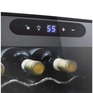 Wine Enthusiast 18-Bottle Single Zone Compressor Wine Cooler