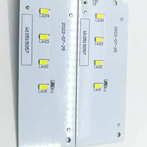 2 Pack W10515057 Refrigerator LED Light Board for Whirlpool, Kenmore, Maytag, KitchenAid, Refrigerator Parts, WPW10515057 AP6022533 PS11755866
