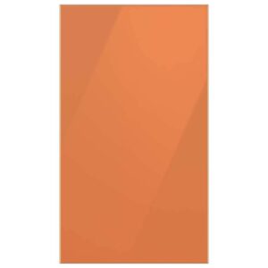 samsung raf18dbbch bespoke 4-door flex refrigerator panel - bottom panel - clementine glass