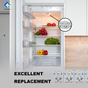 KOLEOLL WR55X11132 WR55X25754 WR55X26486 Refrigerator Led Light Compatible With GE Refrigerator (5pack)