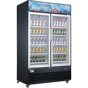 dukers appliance usa dsm-41r merchandiser refrigerator, commercial-grade