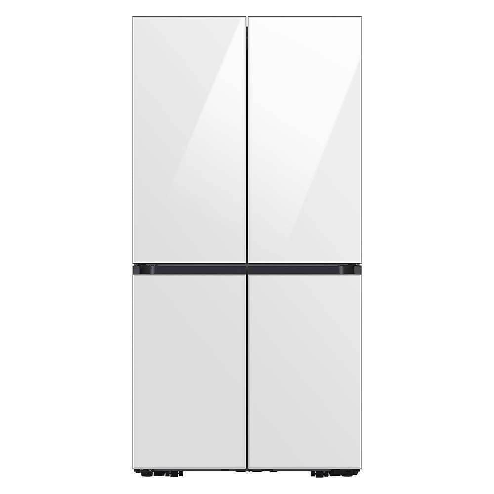 Samsung RAF18DBB12 Bespoke 4-Door Flex Refrigerator Panel - Bottom Panel - White Glass