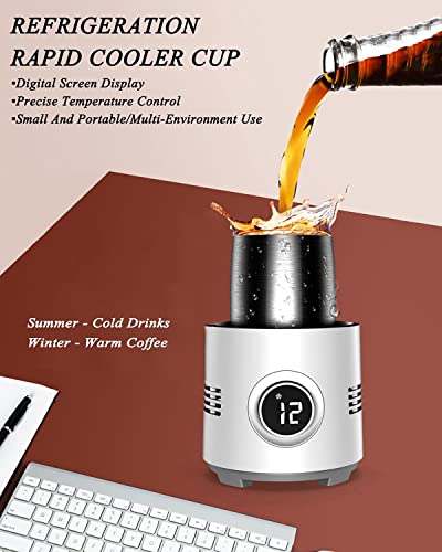 MXJCC Cooler Beverage Holder, Stainless Steel Cooler Drink Holder Cooler Cup Drink Holder Stand for Coolers & Coolers with Tie-Down Slots