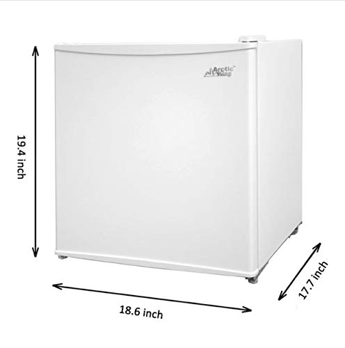 Birsppy King 1.1 cu ft Upright Freezer AUFM011AEW, White