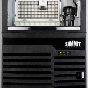 Summit Appliance BIM100ADA Commercially Listed ADA Height Clear Icemaker with 100 lb. Ice Production Capacity for Built-in or Freestanding Use with Auto Defrost, Ice Full Sensor, Air Filter