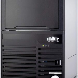 Summit Appliance BIM100ADA Commercially Listed ADA Height Clear Icemaker with 100 lb. Ice Production Capacity for Built-in or Freestanding Use with Auto Defrost, Ice Full Sensor, Air Filter