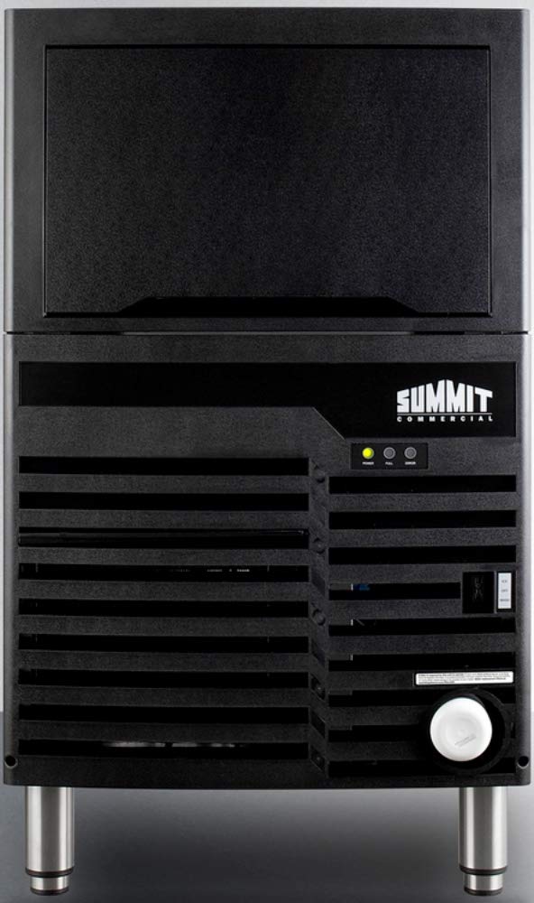 Summit Appliance BIM100ADA Commercially Listed ADA Height Clear Icemaker with 100 lb. Ice Production Capacity for Built-in or Freestanding Use with Auto Defrost, Ice Full Sensor, Air Filter