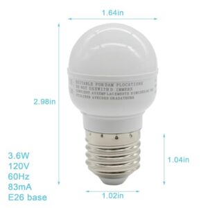 W11216993 W10820003 W11125625 Compatible With Whirlpool Refrigerator LED Bulb