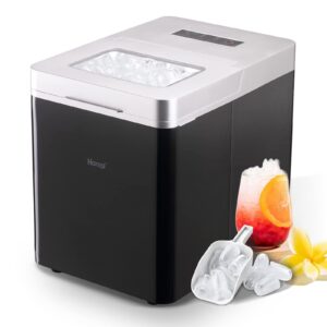 ice maker countertop wanai portable ice making machine with ice basket & ice scoop 33lbs ice in 24hrs l&s bullet size for home kitchen party bar