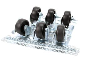 perlick 57787, casters (set of 6) 33/4