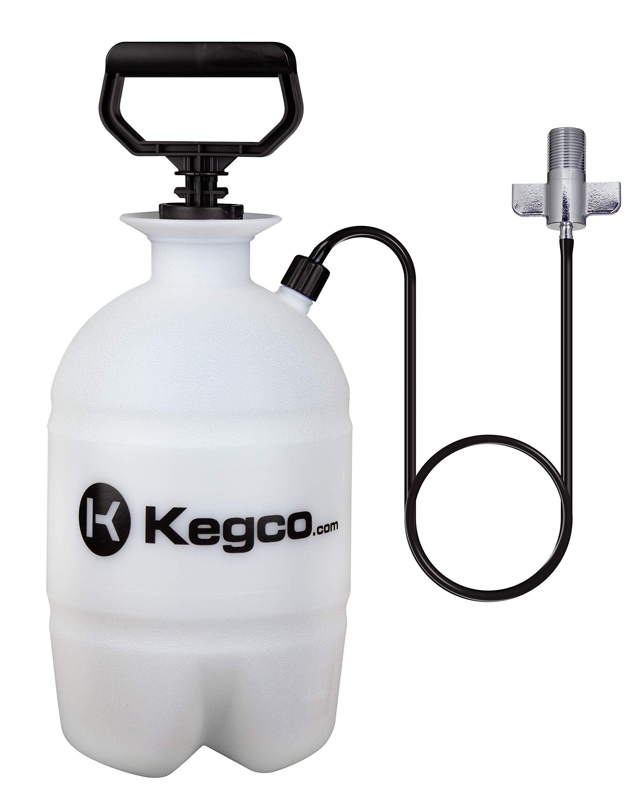 Kegco EBUCK2-5T Ultimate Door Mount Kegerator 2 Tap Conversion Kit with 5 lbs. Tank