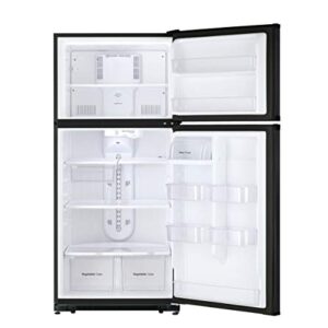 Daewoo RTE18GSBCD Top Mount Refrigerator, 18 Cu.Ft, Black, includes delivery and hookup