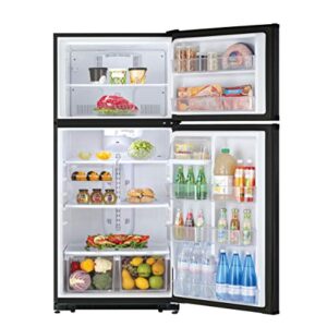 Daewoo RTE18GSBCD Top Mount Refrigerator, 18 Cu.Ft, Black, includes delivery and hookup