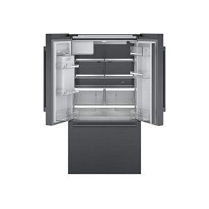 BOSCH 500 Series 36" Black Stainless Steel Counter-Depth 3-Door Refrigerator - B36CD50SNB