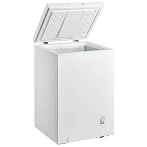 Avanti CF351D0W 3.5 Cu ft Chest Freezer/Adj Thermostat/Removable Storage Basket/White
