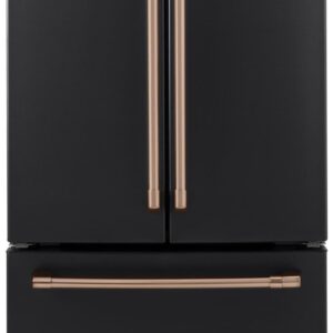 Cafe CWE19SP4NW2 18.6 cu. ft. French Door Refrigerator in Matte White, Fingerprint Resistant, Counter Depth and ENERGY STAR