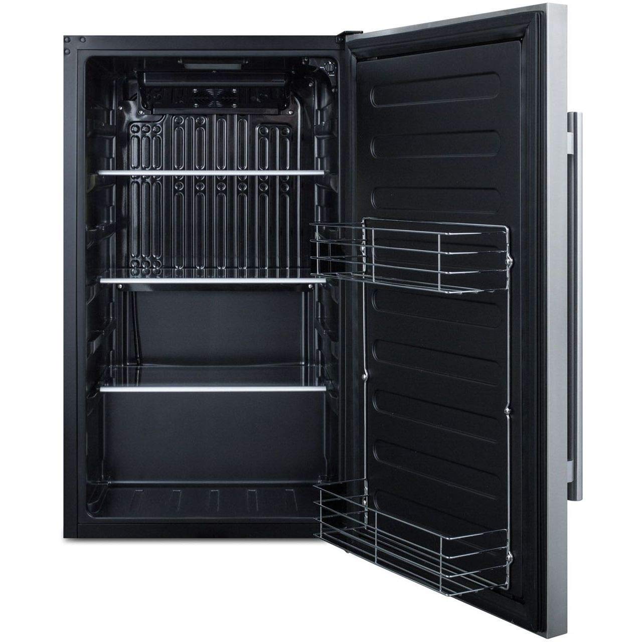 Summit Appliance FF195ADA ADA Shallow Depth Built-In All-Refrigerator, ADA Compliant; 3.13 cu.ft.; Automatic Defrost; Ideal For Small-spaced Commercial and Residential Settings