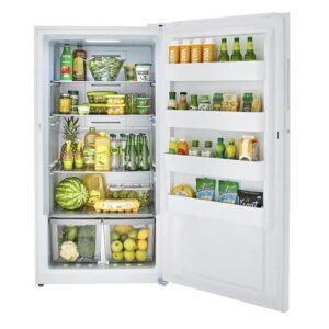 Midea 17-cu. ft. Upright Convertible Freezer in White