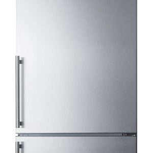 SUMMIT 12.8 Cu. Ft. Frost-Free Refrigerator-Freezer, Platinum