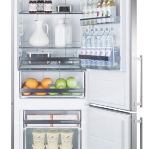 SUMMIT 12.8 Cu. Ft. Frost-Free Refrigerator-Freezer, Platinum