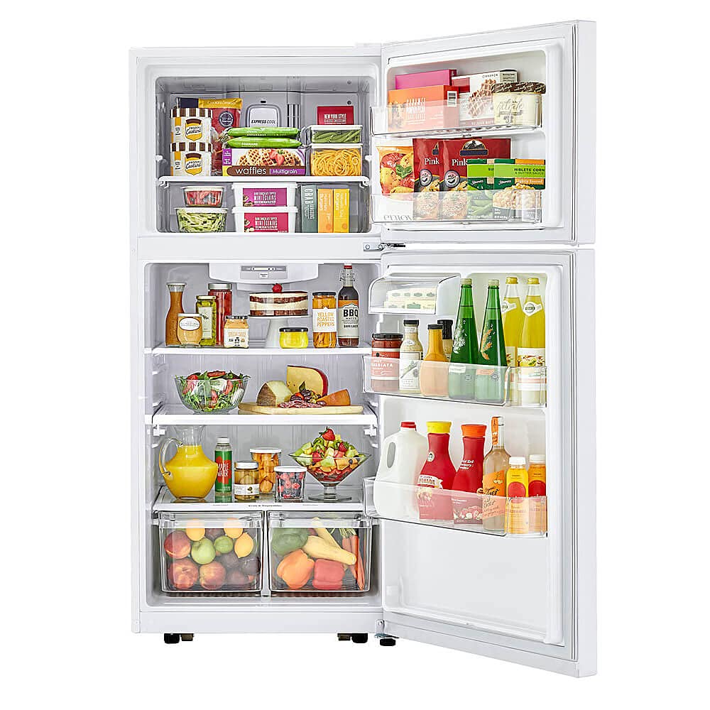 LG LTCS20020W 20.2 Cu. Ft. Top-Freezer Refrigerator - White