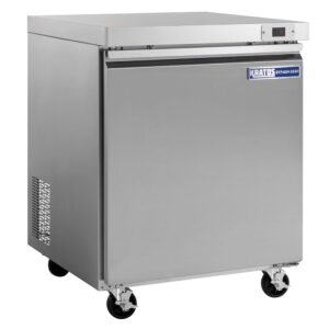 kratos refrigeration 69k-767 commercial 29" w undercounter refrigerator, 1 door
