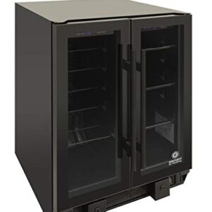 Vinotemp EL-BWC102-02 Touch Screen Beverage Wine Cooler, Black