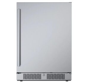 avallon afr242ssodrh 24 inch wide 5.66 cu. ft. built-in compact outdoor refrigerator with right hinge