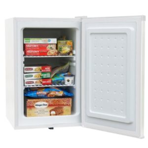 SPT UF-214W: 2.1 cu.ft. Upright Freezer in White - ENERGY STAR