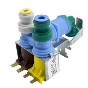 Eopzol 67006531 Refrigerator Dual Water Valve for Whirlpool Kenmore WP67006531 12544118 AP6010515 PS11743697