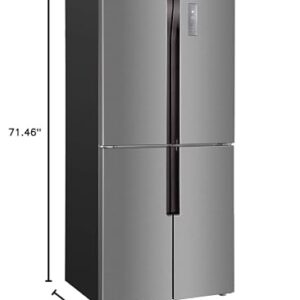 RCA RFR1500 Refrigerator, 15 cu ft, Stainless