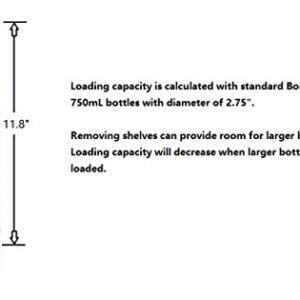 Kalamera 73 Bottle Compressor Wine Cooler Dual Zone with Touch Control