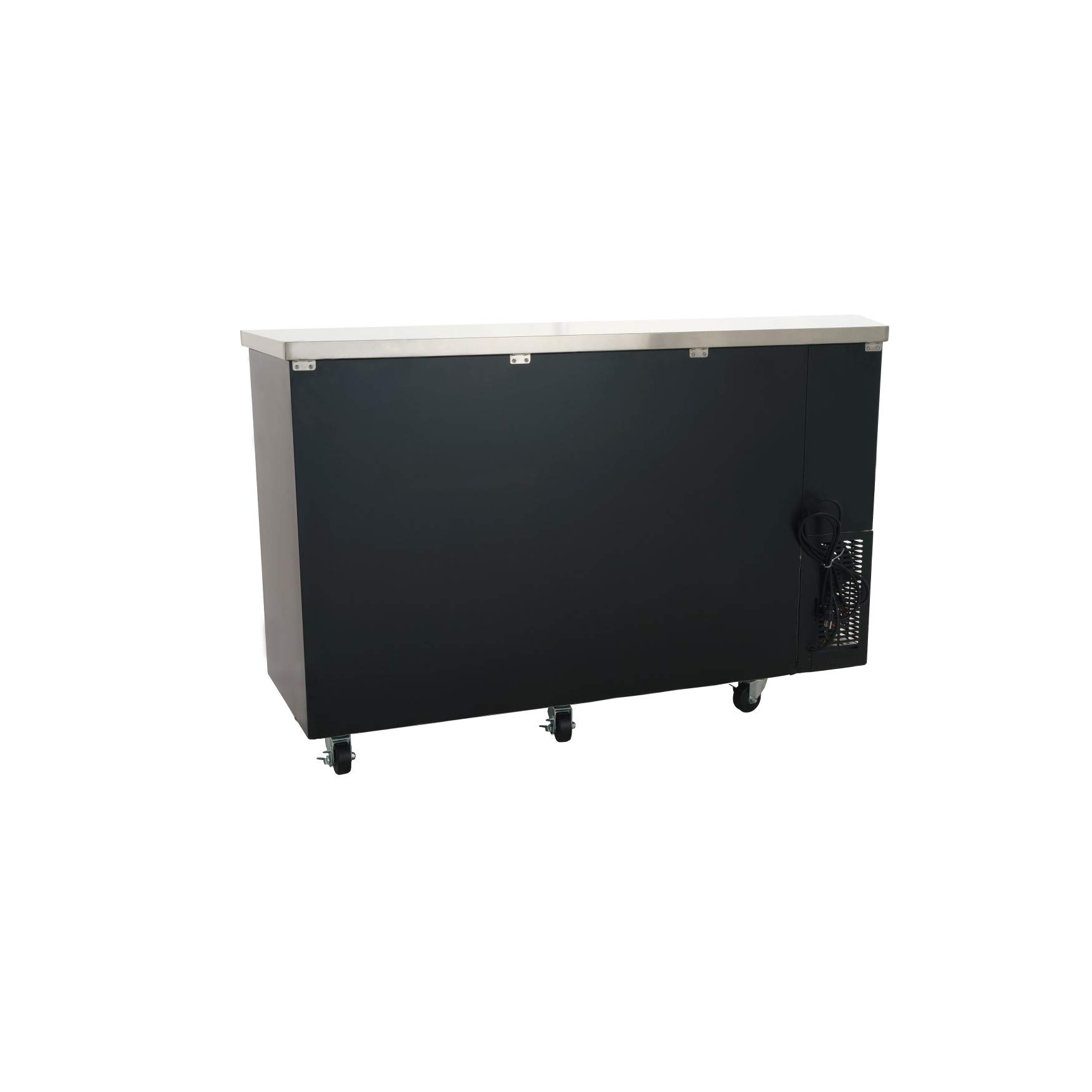 PEAKCOLD 2 Door Commercial Back Bar Cooler; Beer Fridge; Under Counter Refrigerator; 60" W