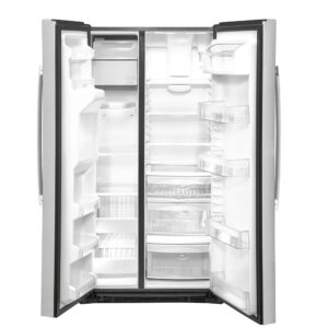 GE® 21.8 Cu. Ft. Counter-Depth Fingerprint Resistant Side-By-Side Refrigerator