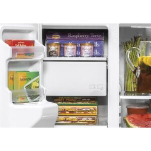 GE® 21.8 Cu. Ft. Counter-Depth Fingerprint Resistant Side-By-Side Refrigerator