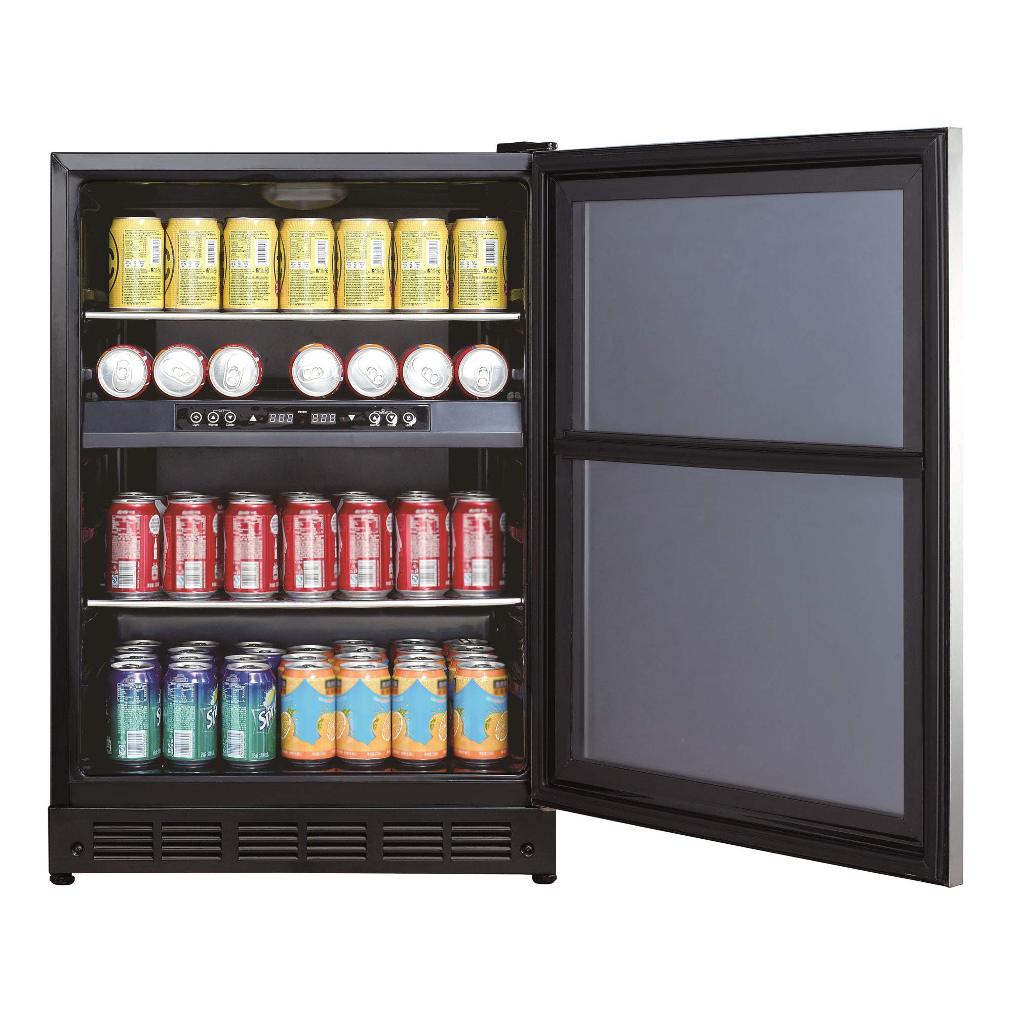 Magic Chef Dual-Zone Built-In Wine and Beverage Center