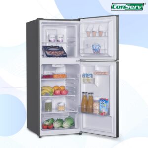 Conserv 24" Wide 10 cu.ft.Top Freezer Refrigerator Stainless