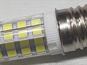 Delixike 5304517886 LED Light Bulb Refrigerator for Frigidaire Electrolux Refrigerator 5304495326 241552807