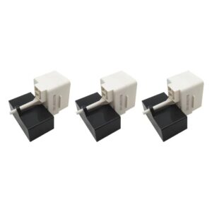 3pcs w10613606 refrigerator compressor start relay and capacitor compatible with whirlpool kenmore refrigerator replaces w10416065 ps8746522 67003186