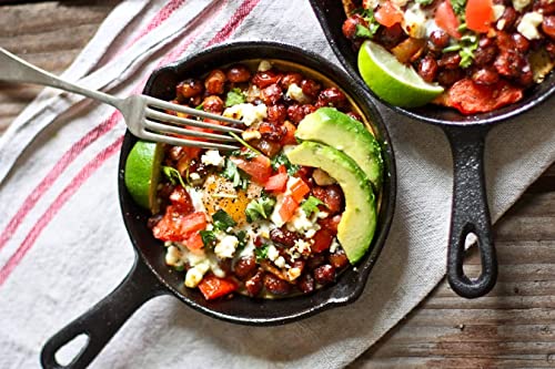 Bruntmor Pre-Seasoned Cast Iron Pan 3.5 Inch Mini Skillet Bundle - Nonstick Frying Pan Heavy Duty Cast Iron Pot | Chef Quality Pans for cooking |For Indoor & Outdoor Use Grill, Stovetop, Oven Safe