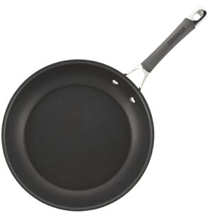 Circulon Radiance Hard Anodized Nonstick Frying / Fry Pan Set / Skillet Set - 8.5 Inch, 10 Inch, and 12.25 Inch , Gray