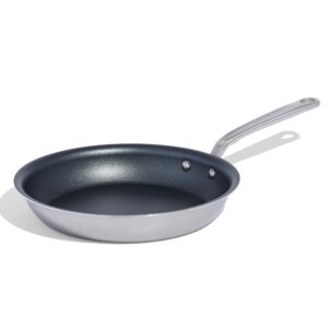 made in cookware - 10" non stick frying pan (graphite) - 5 ply stainless clad nonstick - professional cookware - crafted in usa - induction compatible