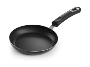 utopia kitchen saute fry pan - nonstick frying pan - 8 inch induction bottom - aluminum alloy and scratch resistant body - riveted handle (grey)