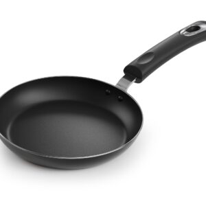 Utopia Kitchen Saute Fry Pan - Nonstick Frying Pan - 8 Inch Induction Bottom - Aluminum Alloy and Scratch Resistant Body - Riveted Handle (Grey)