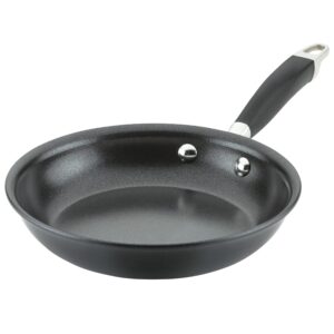 anolon advanced home hard-anodized nonstick skillets (8.5-inch, onyx)