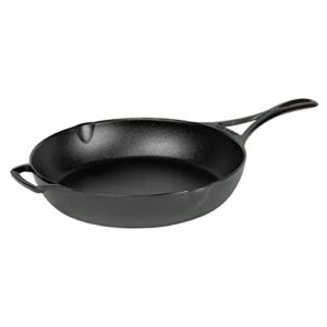 lodge blacklock 10.25" triple seasoned cast iron skillet - preseasoned cast iron skillet pan - easy cleanup - lightweight design - cast iron cookware - premium cast iron skillets