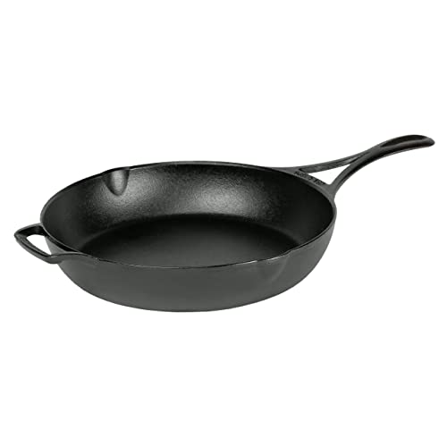 Lodge Blacklock 10.25" Triple Seasoned Cast Iron Skillet - Preseasoned Cast Iron Skillet Pan - Easy Cleanup - Lightweight Design - Cast Iron Cookware - Premium Cast Iron Skillets