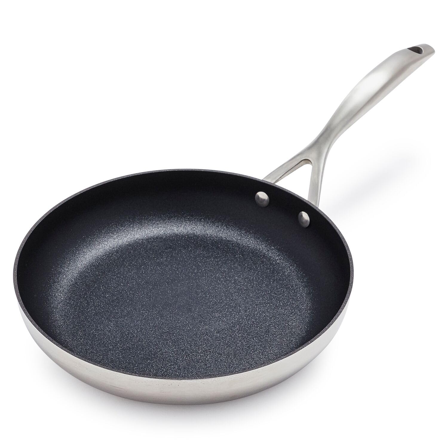 Scanpan CS+ Skillets, Silver, Aluminum, Non-Stick, 12-Inch